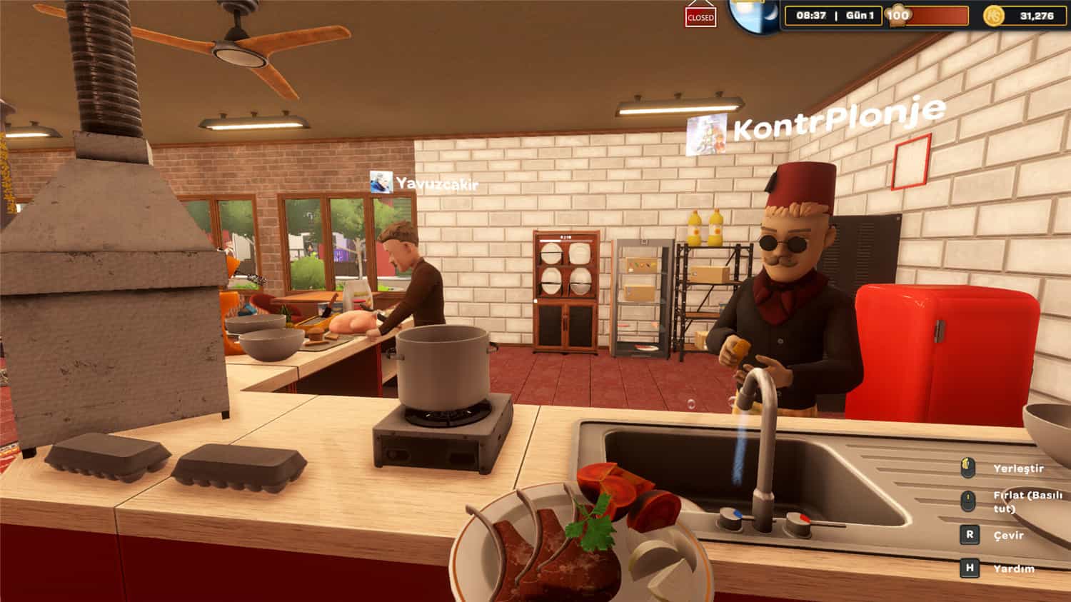 烤肉串模拟器/Kebab Chefs! – Restaurant Simulatorsteam游戏-天亦资源网