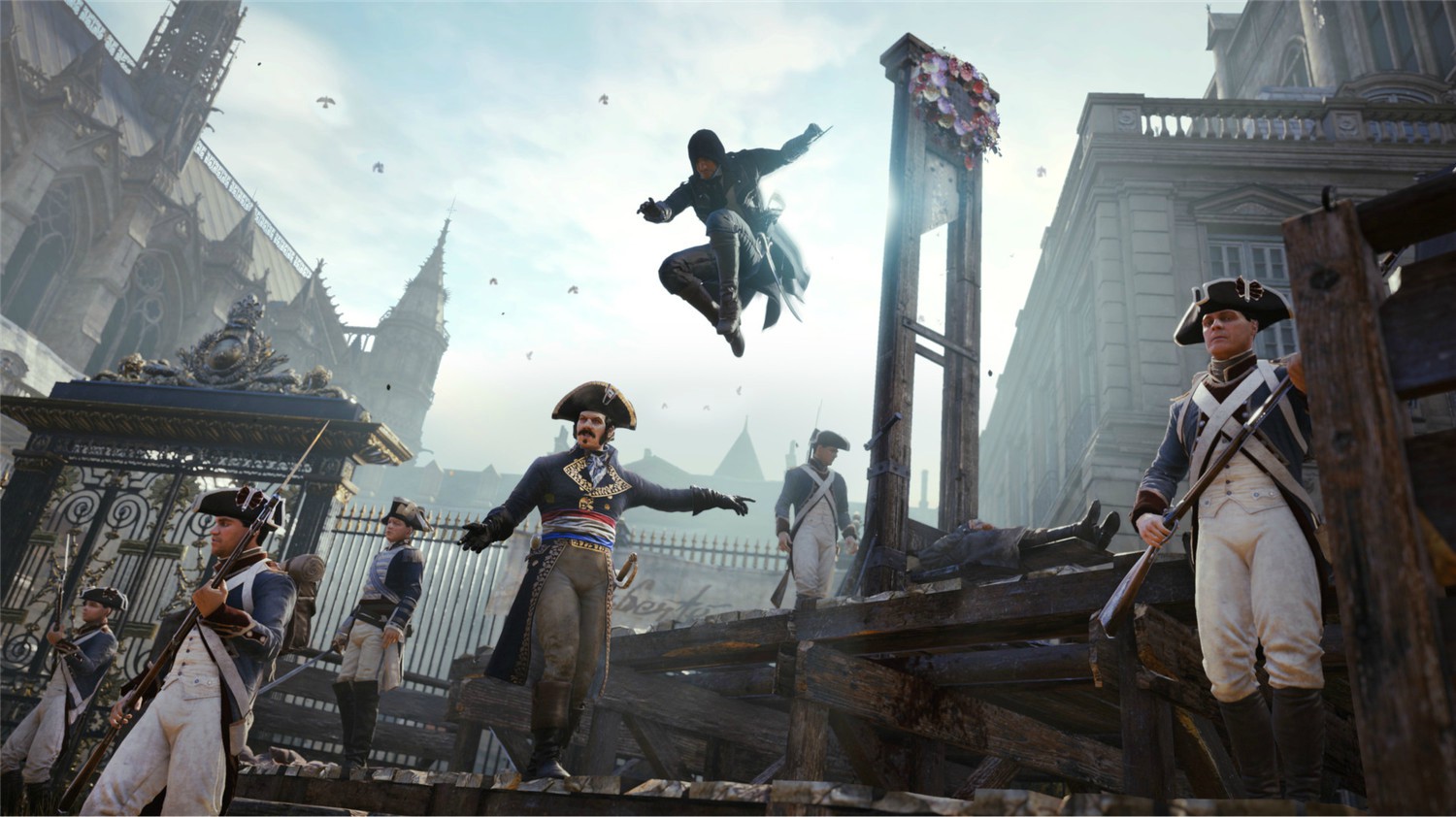 刺客信条5：大革命,刺客信条:大革命,Assassin\'s Creed Unity 更新至v1.5.0黄金版-容量51GB天亦网独家提供-天亦资源网