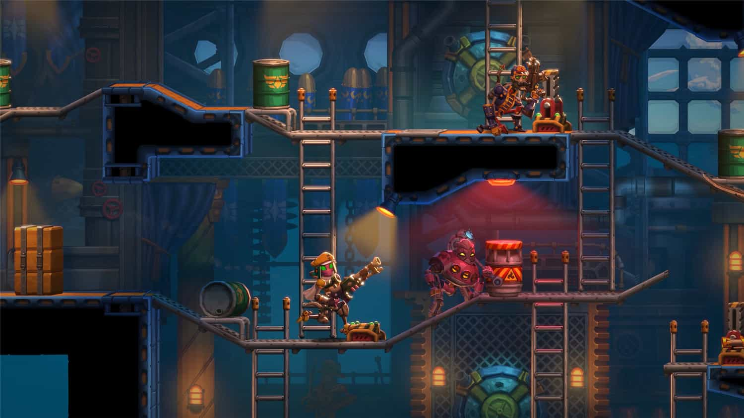 蒸汽世界：劫掠2/SteamWorld Heist II 更新至v1.4-容量4.66GB天亦网独家提供-天亦资源网