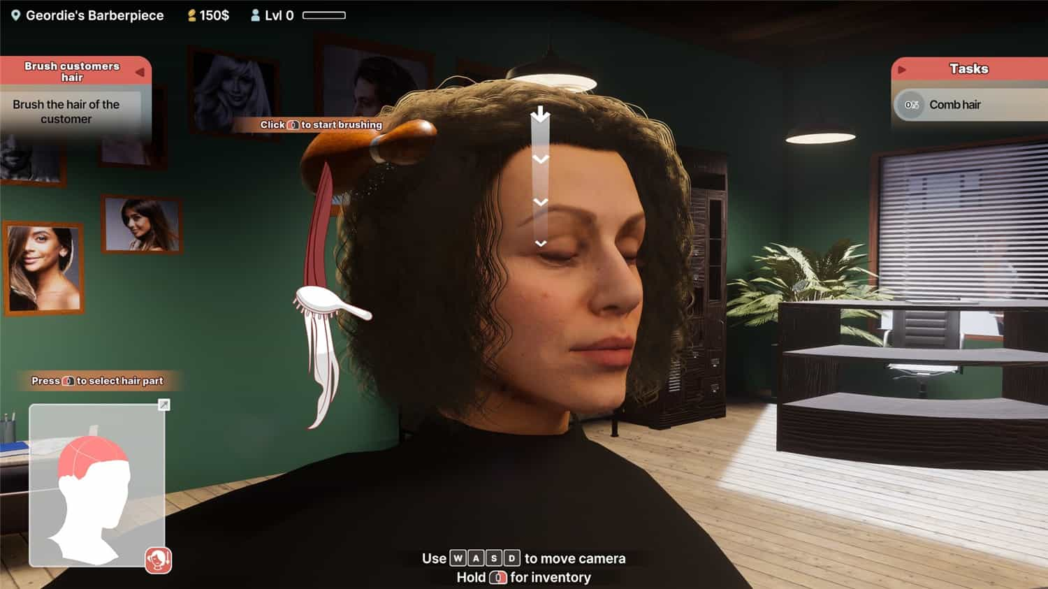 剪发模拟器/Hairdresser Simulator 更新至v1.030-容量19.8GB天亦网独家提供-天亦资源网