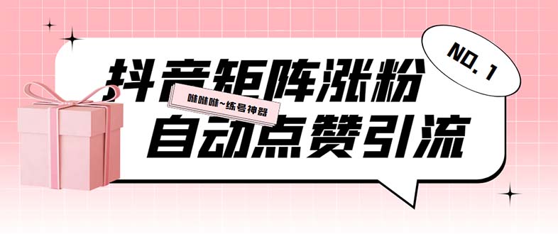 （5900期）外面收费3988斗音矩阵涨粉挂机项目，自动化操作【软件+视频教程】天亦网独家提供-天亦资源网