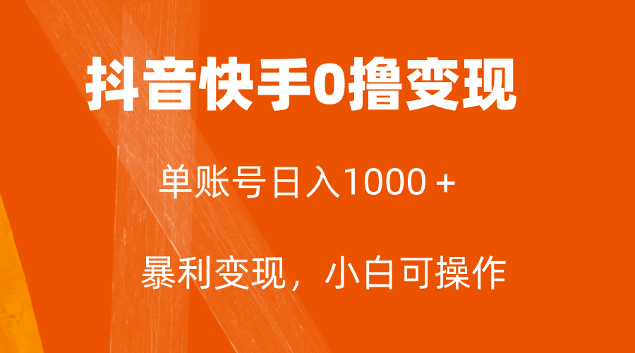 （7993期）全网首发，单账号收益日入1000＋，简单粗暴，保底5元一单，可批量单操作天亦网独家提供-天亦资源网