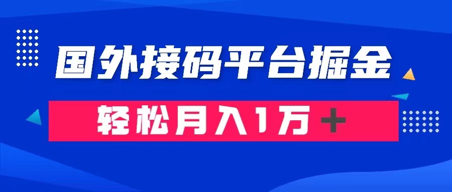 （8058期）通过国外接码平台掘金卖账号： 单号成本1.3，利润10＋，轻松月入1万＋天亦网独家提供-天亦资源网