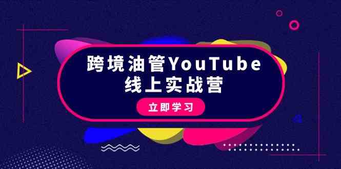 跨境油管YouTube线上营：大量实战一步步教你从理论到实操到赚钱（45节）天亦网独家提供-天亦资源网