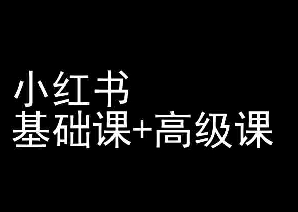 小红书基础课+高级课-小红书运营教程天亦网独家提供-天亦资源网