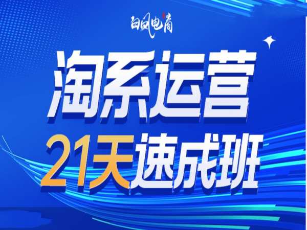 淘系运营21天速成班35期，年前最后一波和2025方向天亦网独家提供-天亦资源网