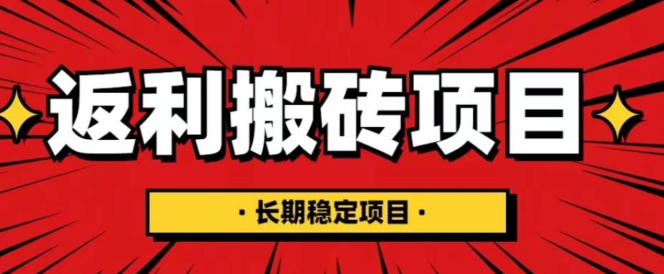 国外返利网项目，返利搬砖长期稳定，月入3000刀（深度解剖）天亦网独家提供-天亦资源网